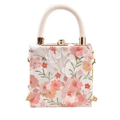 Lace Flower Chain Shoulder Bag Women Evening Dinner Bag