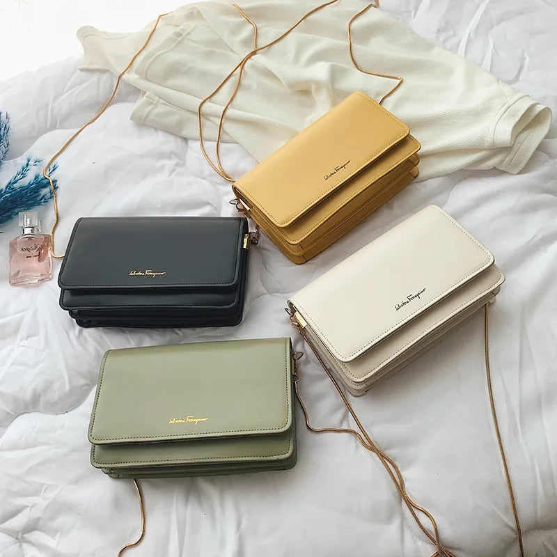 Summer Bag Women Messenger Bag Chain Small Square Bag