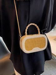Summer Beach Straw Shoulder Bags for Women High Crossbody Women's Bag Small