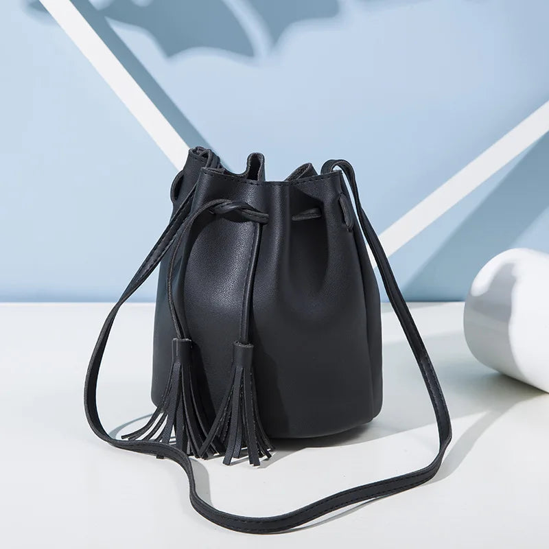 Summer Tassel Crossbody Bag Vintage Shoulder Handbag Large Capacity Tote