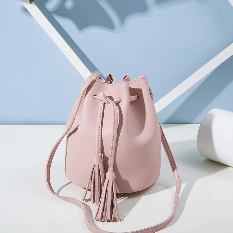 Summer Tassel Crossbody Bag Vintage Shoulder Handbag Large Capacity Tote