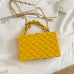 Summer Candy Acrylic Crossbody Bag Chain Shoulder Bag