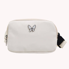 Summer Canvas Shoulder Bags Women Phone Purse Solid Crossbody Handbags