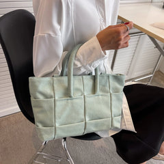Canvas Tote Bag Crossbody Large Capacity Women's Handbag Shoulder Bag