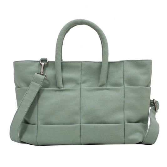 Canvas Tote Bag Crossbody Large Capacity Women's Handbag Shoulder Bag
