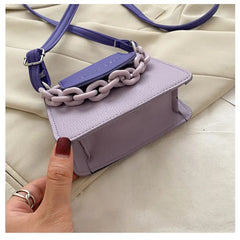 Summer Contrast Mini Crossbody Bags For Women Mini Shoulder Messenger Bag