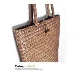 Straw Women Messenger Bags Beach Bag Large Capacity Tote Basket Vintage Shopping
