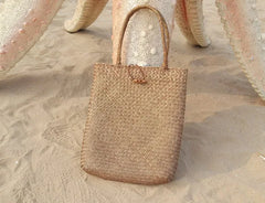 Straw Women Messenger Bags Beach Bag Large Capacity Tote Basket Vintage Shopping