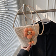 Summer Fabric Small Shoulder Bag for Women Travel Handbags