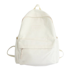 Canvas Summer Schoolbag for Teenagers Functional Backpack