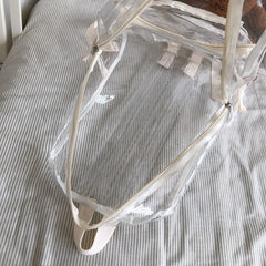 Summer Women Backpack High Clear Transparent Student Bags