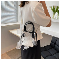Summer Chain Messenger Bag Transparent Ladies Clutch Purse Small Tote Handbags