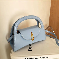 Summer Women's Shoulder Bag Crossbody Bags Small Flap Solid Handbags