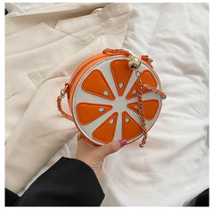Summer Fruit Lemon Purses and Handbag for Women Girls