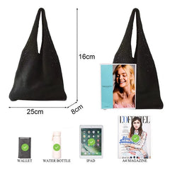 Summer Hollow Woven Shoulder Bag Large Capacity Totes Beach Handbag