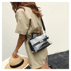 Summer Ladies' Small Transparent Handbag Shoulder Bag