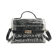 Summer Ladies' Small Transparent Handbag Shoulder Bag