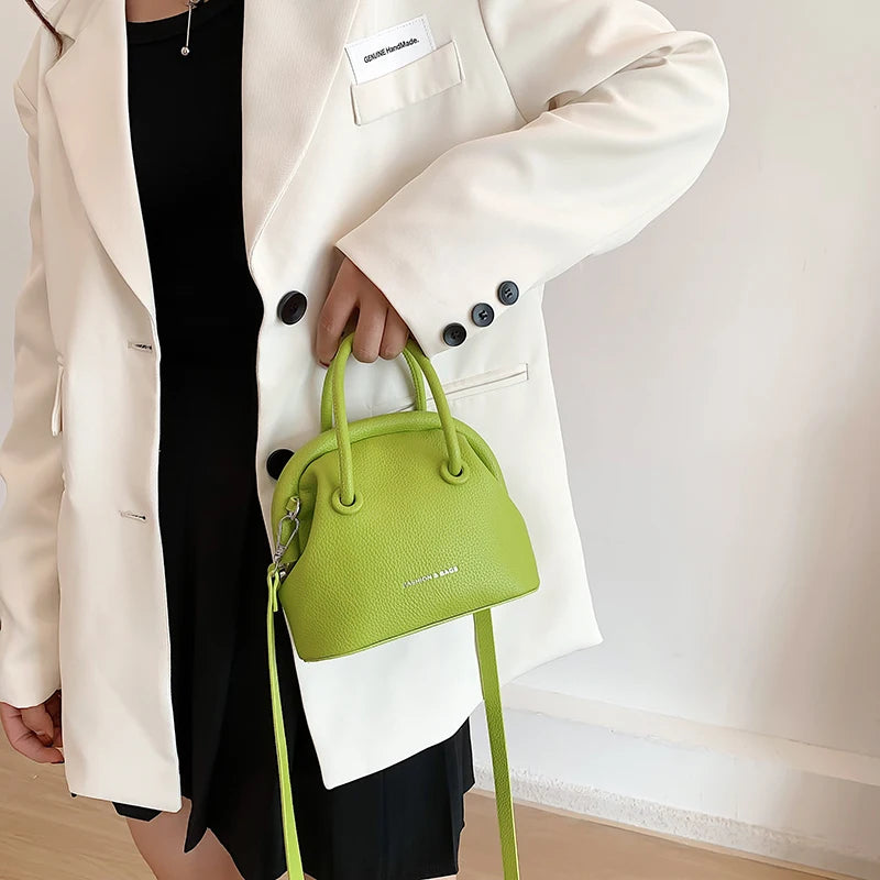 Summer Mini Tote Bag for Women High PU Shoulder Bag Crossbody Satchel