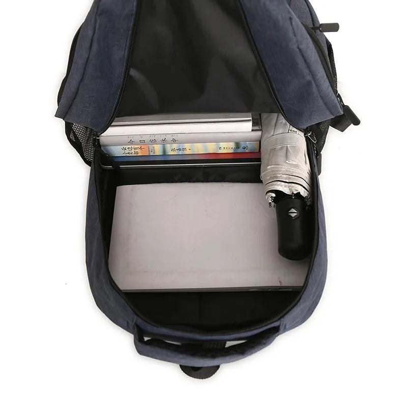 Summer Men Backpack Multi-layer School Bag For Boys Waterproof Laptop Backpacks