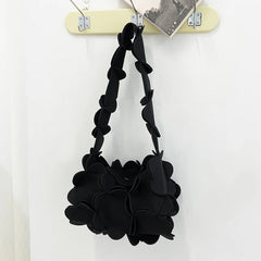 Summer Petal Bag Flower Handbags For Women Causal Shoulder Purse