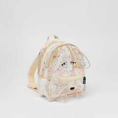 Glittering Rabbit Transparent Backpack for Kids