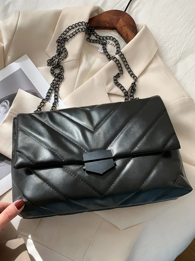 Summer Women's Flap Chain Shoulder Crossbody Bag
