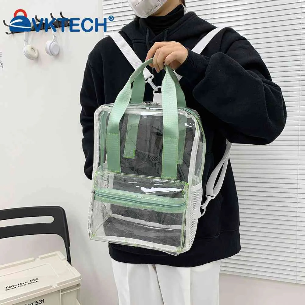 Clear Yoga Gym Bag Waterproof Outdoor Sports Fitness Hand
