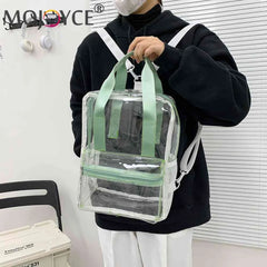 Summer PVC Clear Yoga Gym Bag Transparent Waterproof Outdoor Sports Fitness