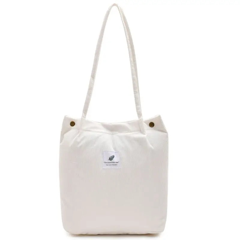 Summer Retro Korean-Style Corduroy One-Shoulder Handbag