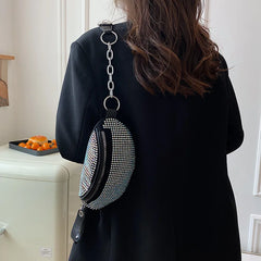Summer Rhinestone Waist Bag for Women