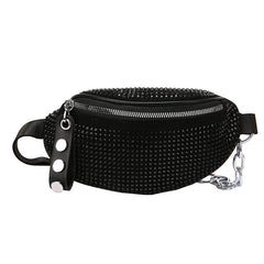 Summer Rhinestone Waist Bag for Women