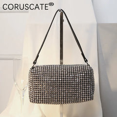 Diamond Crossbody Bag Satchel Handbag for Women