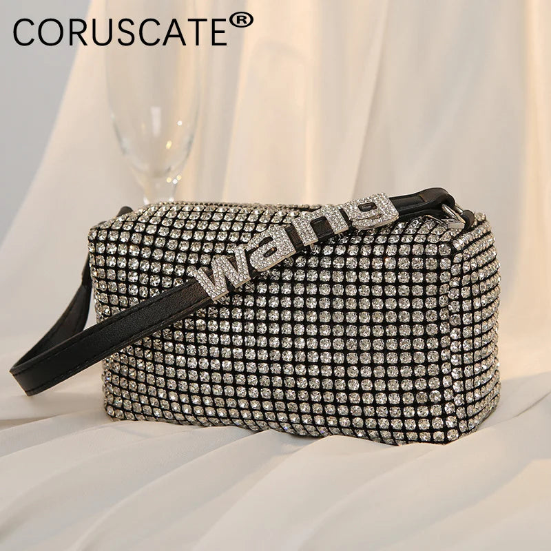 Diamond Crossbody Bag Satchel Handbag for Women