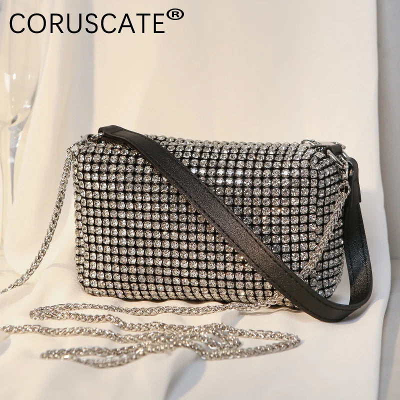 Diamond Crossbody Bag Satchel Handbag for Women
