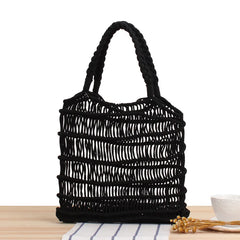 Straw Shoulder Bag Women Large Capacity Totes Braided Beach
