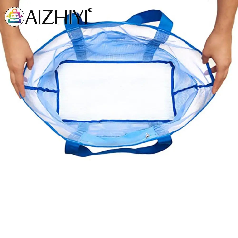 Large Capacity Beach Bag with 8 Pockets - Women's Travel Tote