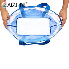 Large Capacity Beach Bag with 8 Pockets - Women's Travel Tote