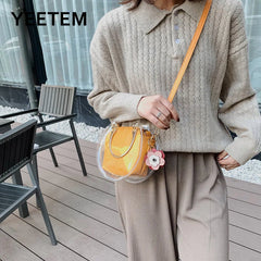 Summer Transparent Mother And Child Bag All-match Shoulder Bag Diagonal Bag