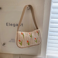 Summer Beach Shoulder Bag Ins Wild Holiday Small Square Bag