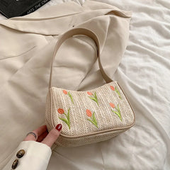 Summer Beach Shoulder Bag Ins Wild Holiday Small Square Bag