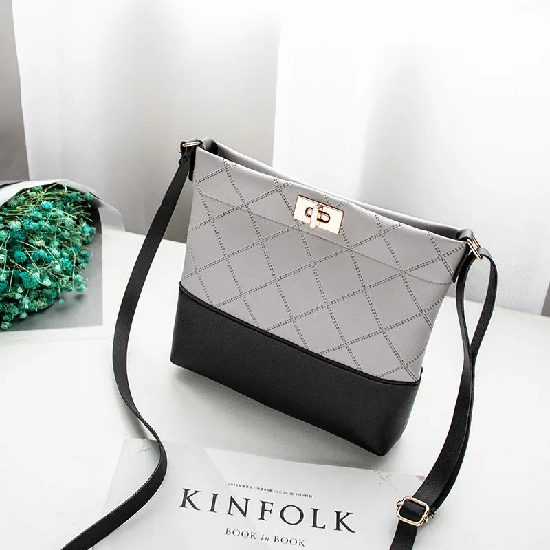 Small PU Leather Crossbody Bag for Girls