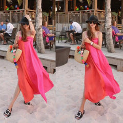 Summer Women Pom Pom Tassel Straw Beach Tote Bag
