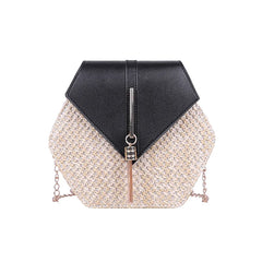Summer Women Straw Handbags Beach Bohemia Small Messenger Bag