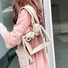 Summer Beach Small Bag Transparent Messenger Bag Female Bag One-Shoulder Armpit