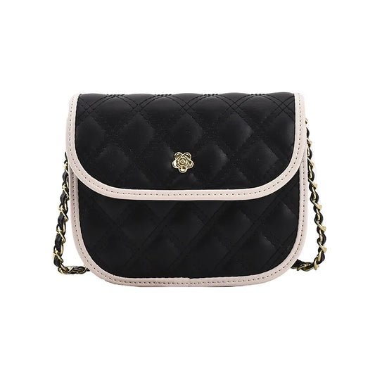 Summer Rhombus Embroidery Shoulder Messenger Bag