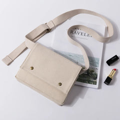 Summer Canvas Small Square Bag for Women