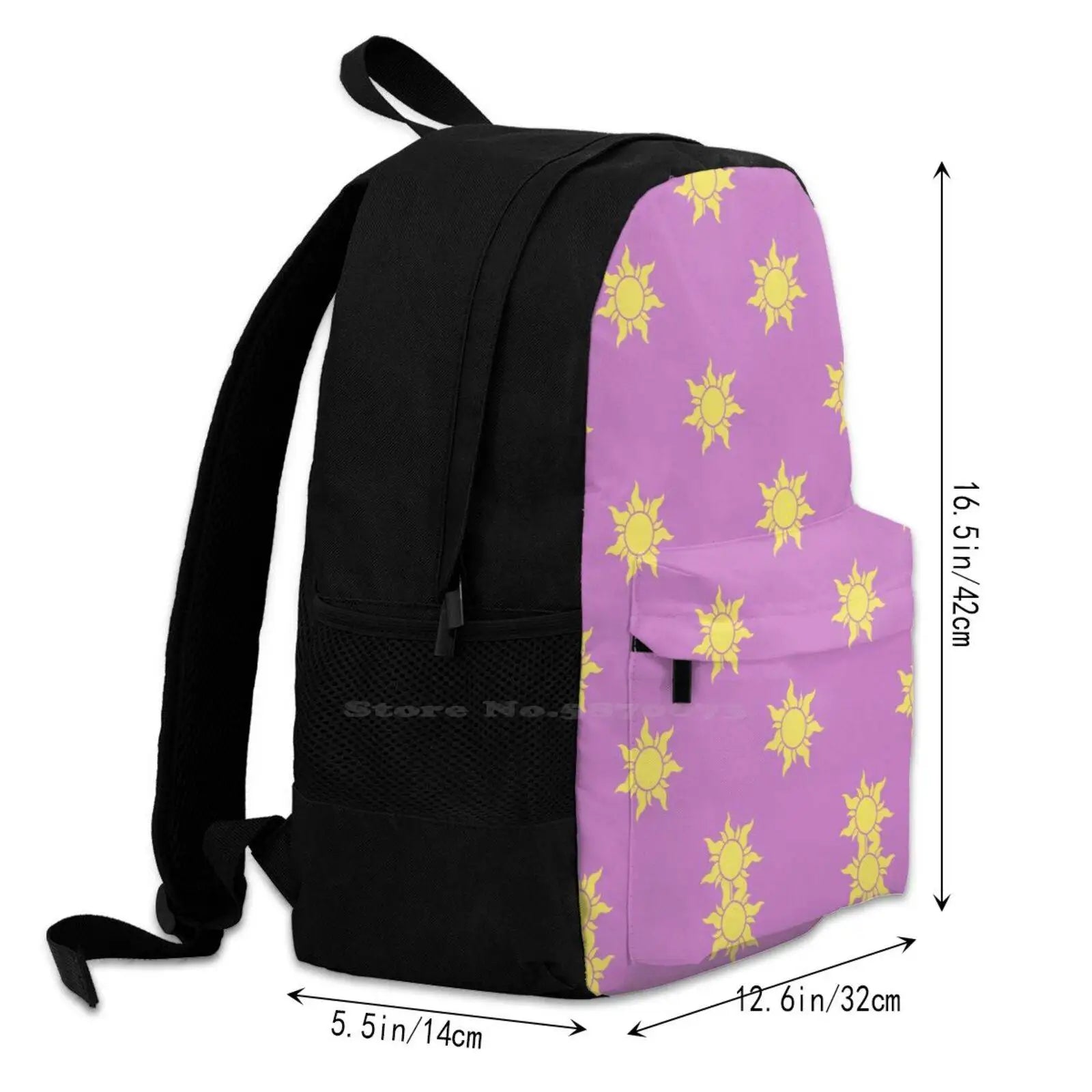 Suns Princess Backpack Wreck It Ralph Schoolbag