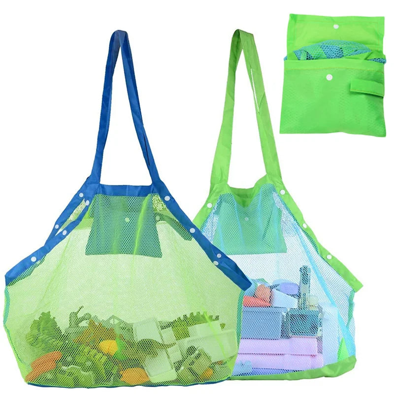 Beach Mesh Bag Sand Away Toys Storage Bags