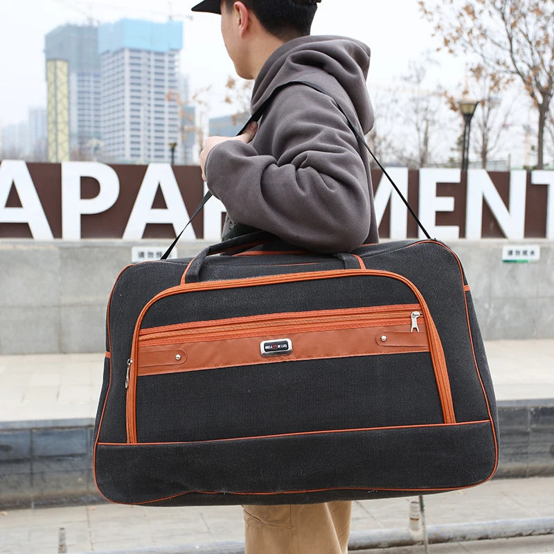 Large Capacity Waterproof Travel Duffel Bag for Men and Women