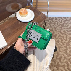 Mini Lipstick Bags PU Leather Shoulder Totes Handbags